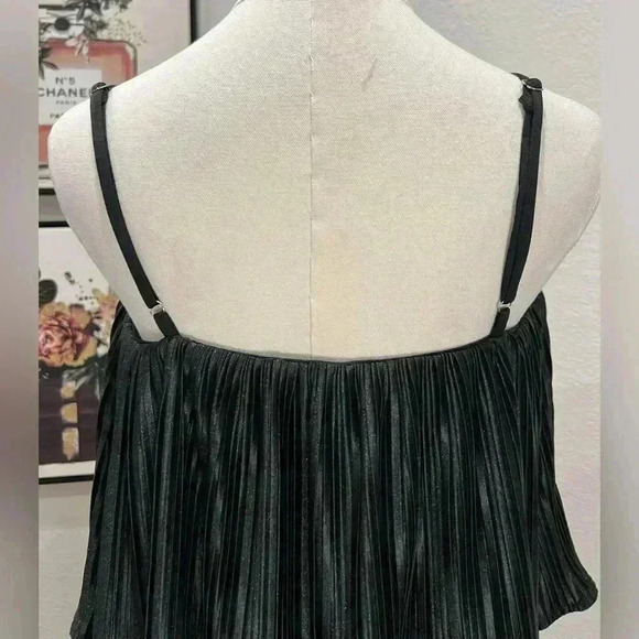 LULUS Clasi Women Spaghetti Strap Pleated Jumpsuit Black Size Medium- Worn Once - Picture 10 of 13